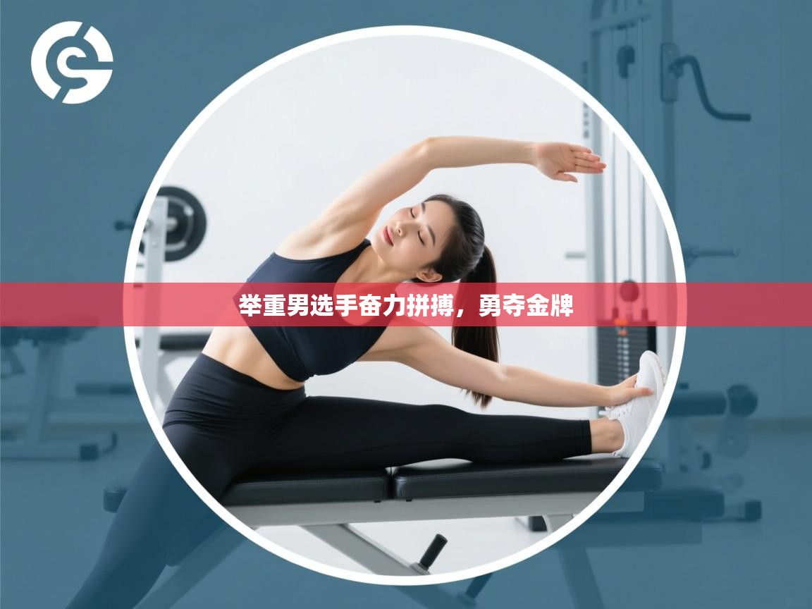 举重男选手奋力拼搏，勇夺金牌